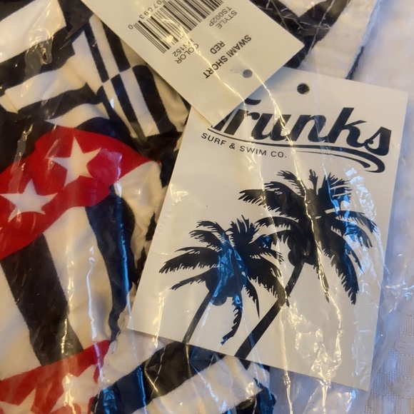 NEW! TRUNKS “SWAMI” XL Swim Short Trunks Patriotic - Picture 4 of 4